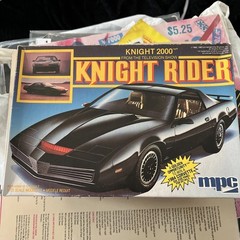 MPC Knight Rider Knight 2000 Kitt 1983 Model Kit Unbuilt With Box