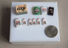 1/18 or 1/24  Scale GTX old School   Oil products 10 items