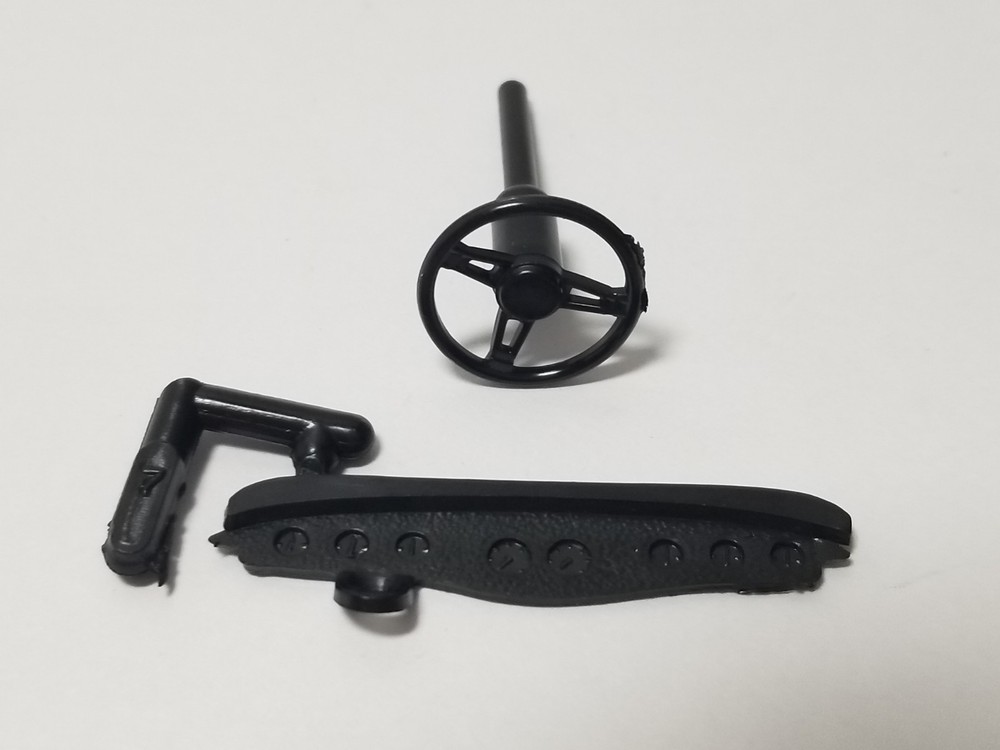 1932 Ford Sedan Delivery DASH & STEERING WHEEL from MPC 1:25 Model Kit 32