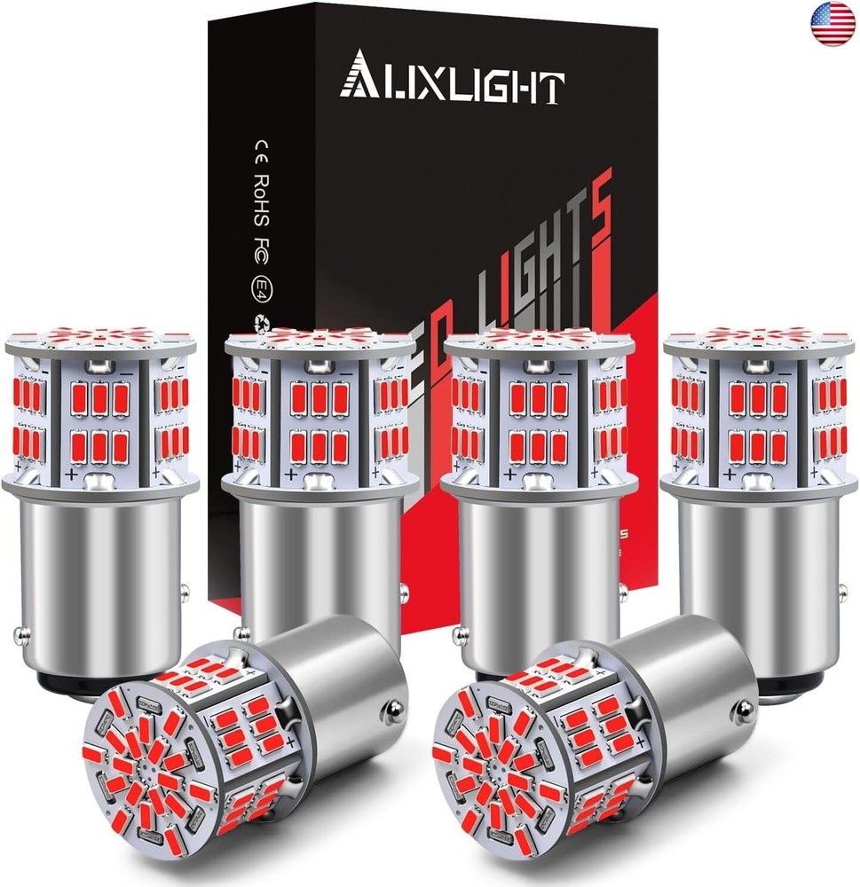 AUXLIGHT 1157 LED Bulbs 54-SMD 300% Super Bright 2057 2357 7528 1016 1034 LED