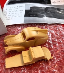 1931 Bugatti Type 51 Dubos Coupe Vroom 1/43rd Scale Resin Unbuilt Kit Rare