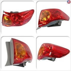 munirater Outer Right Tail Light Assembly Replacement for Corolla OE-Style