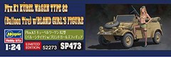 Hasegawa 1/24 Kubelwagen 82 Type Balloon Tire w/ Resin Figure SP473