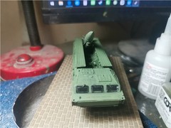 1/72 Russian Ss-21 Scarab Ballistic Missile Launcher Resin Finished Painted