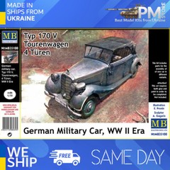 Master Box 35100 1/35 German military car Type 170V Tourenwagen 4Türen 1937-1940