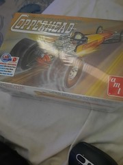 Retro Copperhead Double A Fuel Dragster Model Car Kit- 1/25 scale by AMT