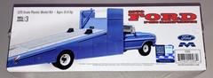 Moebius 1970 Ford F-350 Ramptruck 1:25 Racecar Car Hauler truck model kit 2588