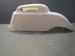 34′ Ford 3 Window Radical Chopped Top 1/25 Resin Body from Fremont Racing