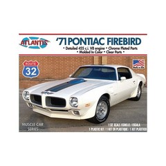 Atlantis M2009 1:32 1971 Pontiac Firebird Plastic Model Kit Classic Collectible