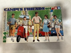 Tamiya 1/24 Campus Friends Set Kit #2434 -FREE SHIPPING