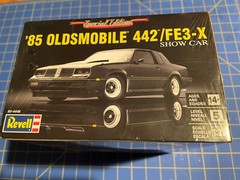 85 OLDS 442/FE3-X SHOW CAR 2n1 SPCL EDITION 1985 F/S Plastic Model hedders20oo