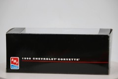 AMT/ERTL 1998 Chevrolet Corvette Black W/ Gray Interior Dealer Promo NEW IN BOX