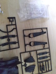 Batmobile Body, Chassis, Interior, Engine, Glass, Trim- AMT 1/25 – Parts