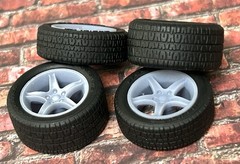 1/24 Scale: 18-inch “‘95 Mustang Cobra R” Resin Wheels For Sports Cars