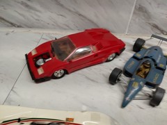 Model Junkyard/parts Plastic , Nice Custom Race Car Lot Of 9 Mixed ,check Pics
