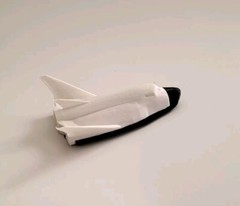 3D Printed Dream Chaser Cargo Space plane 1/100 Scale. Made in USA