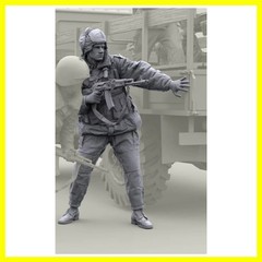 1/16 Scale Die-Cast Resin Figure Model Kit Russian Internal Troops Soldier (N…