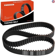 A-Premium Engine Timing Belt Compatible with Hyundai Elantra 1999-2012, Tucson