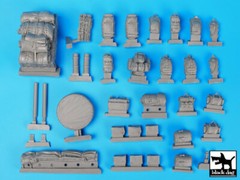 Black Dog T35064 1/35 Australia Bushmaster Accessories Set for Showcase models