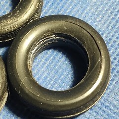 🌟 Goodyear Bluestreak Tires 1:24 or 1:25 Scale 1000s Model Car Parts 4 Sale