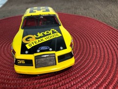 MONOGRAM 1/24 EARLY 85 QUINCY’S AK T-BIRD STOCK CAR FACTORY BUILT BOX ART MODEL