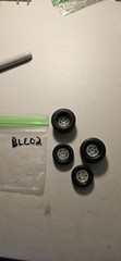 MODEL CAR SLICKS, TIRES AND MAGS BLE02