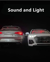 1:24 Scale AUDI Q5 Alloy Diecast Model Car – SUV Toy Vehicle with Sound & Light