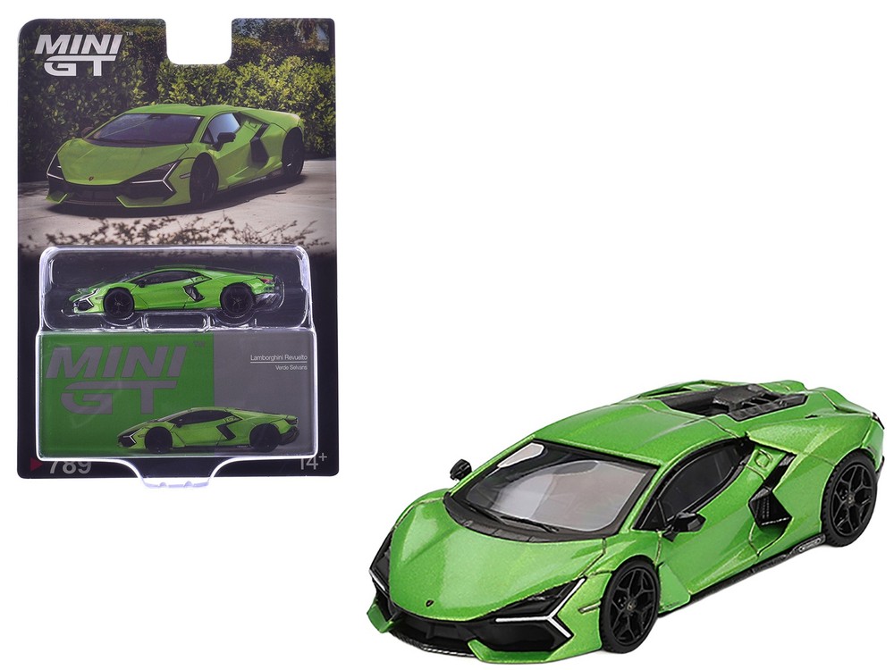 Mini GT MGT00789 1/64 Lamborghini Revuelto Verde Selvans Green