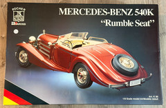 Pocher Rivarossi 1:8 scale Mercedes-Benz 540K Rumble Seat Professionally Started