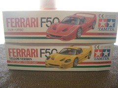 Tamiya 1/24 Ferrari F50 Red & Yellow Version Japan Rare Unbuilt Kit Set