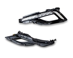 Ijdmtoy Xenon White Led Daytime Running Lights Compatible 2015-2017 Hyundai