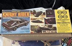 MPC Knight Rider Knight 2000 Kitt 1983 Model Kit Unbuilt With Box