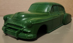 1950 Chevrolet 4-door FASTBACK Sedanette RESIN model car body (Guy Cantwell?)