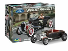 Revell 1929 Ford Model A Roadster 2in1 1:25 scale model car kit 4463