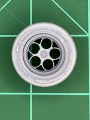 1:24 Drag Racing Wheels & Tires – Weld Magnum Front / Alpha One Rear M/T Tires