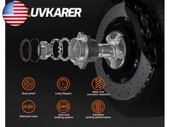 2PCS 512333 Rear Wheel Bearing Hub Assembly Compatible with Jeep Compass