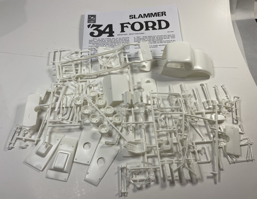 Modified Model Lot 1/25 Scale. Parts From 3 Kits. 2 Modified Stocker And 1 MPC
