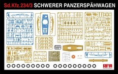 RYEFIELD MODEL RFM RM-5134 1/35 Sd.Kfz.234/3 Schwerer Panzerspähwagen