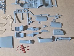 RARE ORG 1/25 AMT ’58 CHEVROLET IMPALA HARDTOP CUSTOMIZING KIT 2758-200 MIB 60s