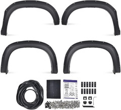 Fender Flares Modified 4Pcs Matte Black Compatible with Dodge Ram 2500 3500 2019