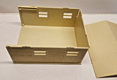 Vintage Linberg Models Car & Garage Kit. with Mustang Fastback. Built Snap Kit