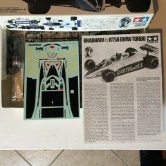 TAMIYA BRABHAM BT-50 1/20 scale GP collection series No 17