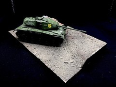 1/35 Scale Military Diorama Base Terrain Display Model Soldiers Figures Diecast