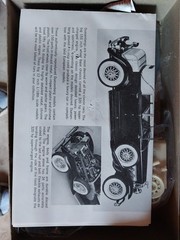 Vintage Hubley Metal Model Kit – Model A Station Wagon No. 4858 NEW OPEN BOX