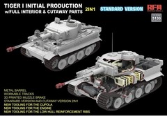 RFM 1/35 RM 5130 Tiger I Initial Standard Edition w/Full Interior & Cutaway New