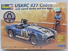 Revell USRRC 427 Cobra Carroll Shelby & Ken Miles 1:24 Model Kit #85-4149 Sealed