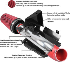 4″ Performance Cold Air Intake Kit with Filter for GMC Chevy Chevrolet 1999 2000