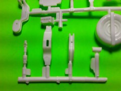 77 78 Dodge D100 Pickup Truck 1/25 Frame Chassis Axle Rear End Exhaust Model Car