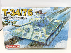 1/35 Dragon #6185 : T-34/76 German Army-**NEW/FACTORY SEALED/USA SELLER***