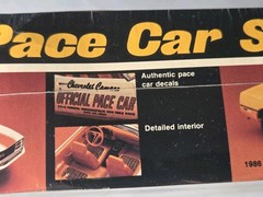 Vintage 1/25 MPC ERTL INDY PACE CAR SET CORVETTE CAMARO FIREBIRD NOS SEALED 1987